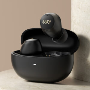 QCY ArcBuds į ausis įkišamos ausinės su ANC IPX5 Bluetooth 5.3 - juodos spalvos - Image 9