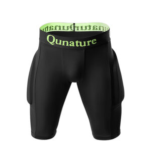 Qunature Ski Hip Protectors - Basic XL Skis Snowboard Skates - Black - Image 2