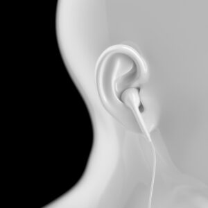 Dudao X14+ laidinės į ausis įkišamos ausinės su Lightning jungtimi 1.2m - baltos spalvos - Image 7