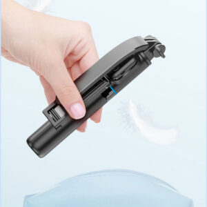 Selfie stick Dudao F18S 4-in-1 foldable tripod su remote control - juodos spalvos - Image 7