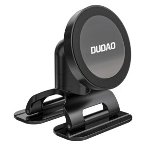 Dudao F25 MagSafe-compatible car mount for dashboard or windshield - juodos spalvos - Image 2