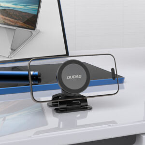 Dudao F25 MagSafe-compatible car mount for dashboard or windshield - juodos spalvos - Image 7