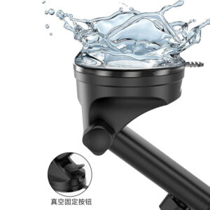 Dudao F5N+ gravity car holder su suction cup for windshield or dashboard - juodos spalvos - Image 4