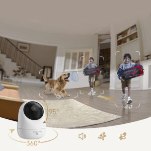Dreame Navo Care 1 Incam indoor camera - baltos spalvos - Image 6