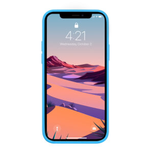 Crong Color Cover - Flexible dėklas skirtas Apple iPhone 12 Mini Blue - Image 5