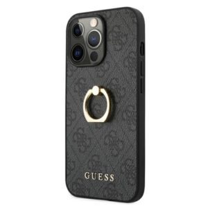 Guess 4G Ring Case - dėklas skirtas Apple iPhone 13 Pro Grey - Image 2