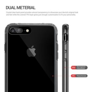 Obliq Naked Shield - dėklas skirtas Apple iPhone 7 Plus Smoky Black - Image 2