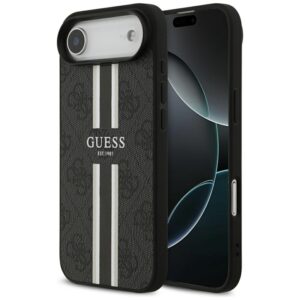 Guess 4G Printed Stripes MagSafe - dėklas skirtas Apple iPhone Air black - Image 1