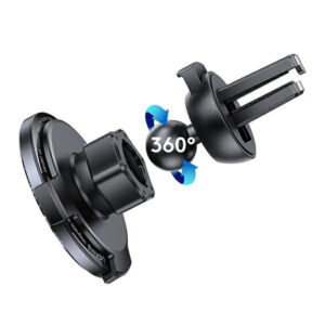 USAMS US-CD164 - Car holder with 15W inductive charger (Black) - Image 5