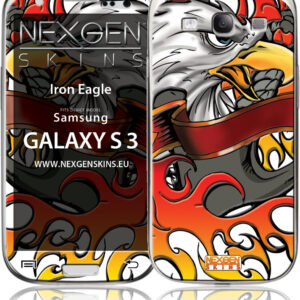 Nexgen Skins with 3D effect for Samsung Galaxy S3 Iron Eagle 3D - Image 1