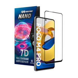 Crong 7D Nano Flexible Glass – Full Coverage Hybrid Screen Protector 9H POCO M4 Pro 5G - Image 1