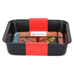 Alpina - Square baking tin with non-stick coating 23x22x5 cm - Image 3