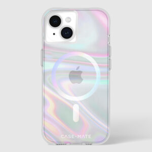 Case-Mate Soap Bubble MagSafe - dėklas skirtas Apple iPhone 15 / Apple iPhone 14 / Apple iPhone 13 Iridescent - Image 5