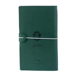 Harry Potter - Slytherin leather travel notebook 12x19.6 cm Green - Image 2