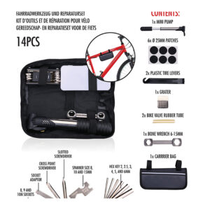 Bicycle Gear - Bike tool set in case 14 items - Image 6