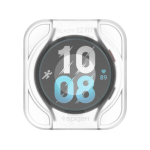 Spigen GLAS.TR EZ FIT 2-Pack - Tempered glass for Samsung Galaxy Watch 6 40 mm (2 pcs) - Image 5