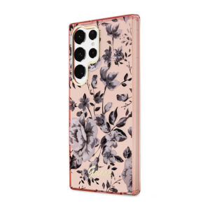 Guess Flower Collection - dėklas skirtas Samsung Galaxy S23 Ultra Pink - Image 2