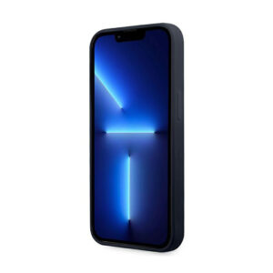 BMW Silicone Signature Llogo - dėklas skirtas Apple iPhone 13 Pro Max Navy Blue - Image 5