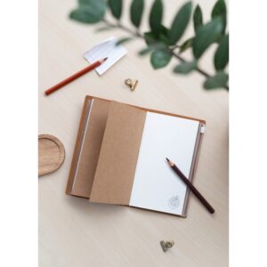 Harry Potter - Slytherin leather travel notebook 12x19.6 cm Green - Image 3