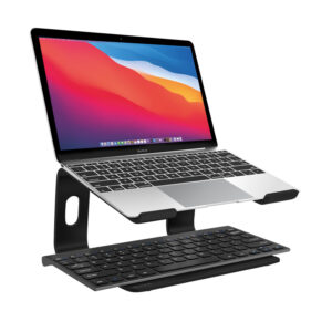 Crong AluBench - Aluminum laptop stand (Black) - Image 5