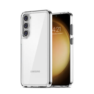 Crong Crystal Shield Cover - Protective dėklas skirtas Samsung Galaxy S23 Clear - Image 4