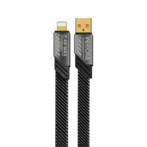 WEKOME WDC-190 Mecha Series - USB-A to Lightning Fast Charging connection cable 1 m Tarnish