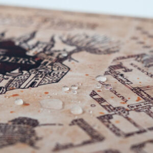 Harry Potter - Gaming/desk mat XXL Huncwot Map (80 x 35 cm) - Image 5