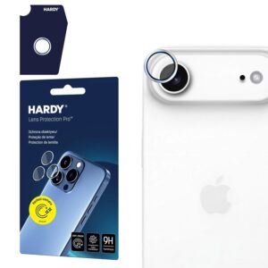 3mk HARDY Lens Protection Pro - Camera Lens Glass for iPhone Air (Silver)
