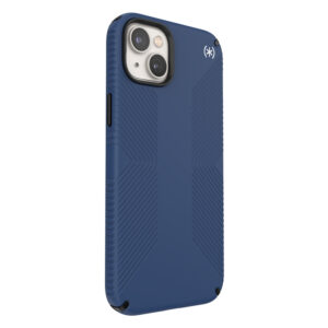 Speck Presidio2 Grip + MagSafe - dėklas skirtas Apple iPhone 14 Plus su MICROBAN coating Coastal Blue / Black / White - Image 5