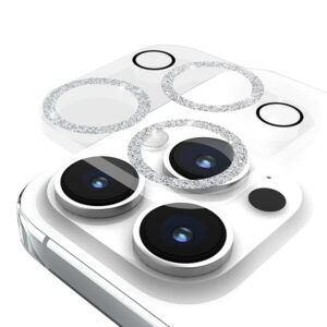 Case-Mate Sparkle Lens Protector - Apsauginis stiklas skirtas Apple iPhone 15 Pro / Apple iPhone 15 Pro Max camera (Twinkle)