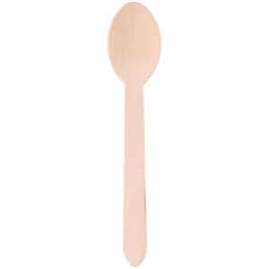 Alpina - Disposable wooden spoons 16 cm 50 pcs - Image 2