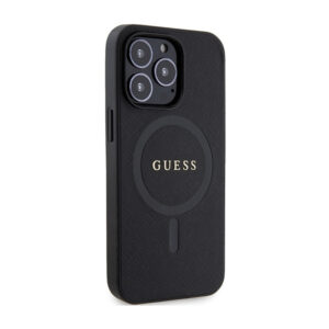Guess Saffiano MagSafe - dėklas skirtas Apple iPhone 13 Pro Max black - Image 4