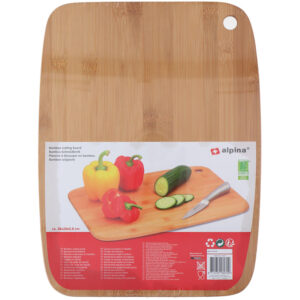 Alpina - Cutting board in bamboo wood 38x28 cm - Image 2