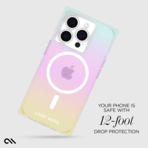 Case-Mate BLOX MagSafe - Apple iPhone 15 Pro Case Rainbow Frosting - Image 5