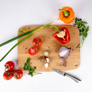 Alpina - Cutting board in bamboo wood 38x28 cm - Image 3