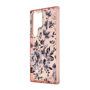 Guess Flower Collection - dėklas skirtas Samsung Galaxy S23 Ultra Pink - Image 6