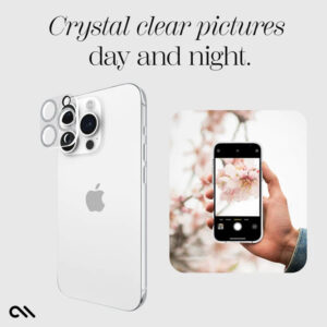 Case-Mate Sparkle Lens Protector - Apsauginis stiklas skirtas Apple iPhone 15 Pro / Apple iPhone 15 Pro Max camera (Twinkle) - Image 4