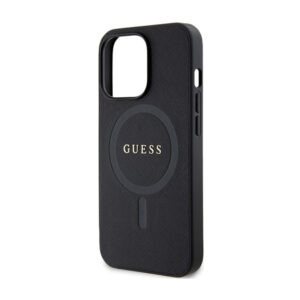Guess Saffiano MagSafe - dėklas skirtas Apple iPhone 13 Pro Max black - Image 6