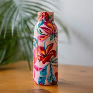 Quokka Solid - Stainless Steel Thermal Bottle 510 ml (Tropical Bloom) - Image 4