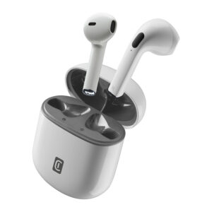 Cellularline Style Color - Bluetooth V5.3 TWS belaidės ausinės su charging case baltos spalvos