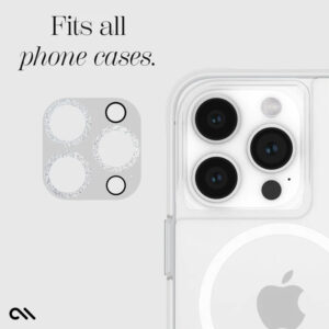 Case-Mate Sparkle Lens Protector - Apsauginis stiklas skirtas Apple iPhone 15 Pro / Apple iPhone 15 Pro Max camera (Twinkle) - Image 6