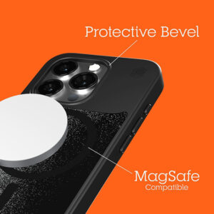 STM Relax Sand MagSafe - dėklas skirtas Apple iPhone 15 Pro Max Clear / White - Image 4