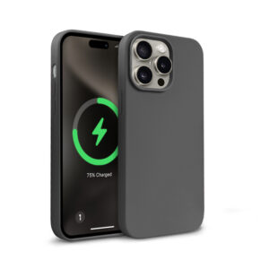 Crong Color Cover Magnetic - dėklas skirtas Apple iPhone 15 Pro MagSafe Titanium - Image 1