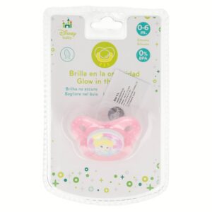 Princess - Anatomically shaped silicone teat 0 - 6 m (glow in the dark) - Image 4