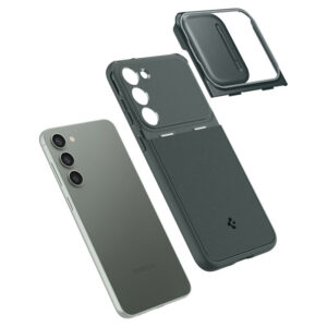 Spigen Optik Armor - dėklas skirtas Samsung Galaxy S23 Abyss Green - Image 4