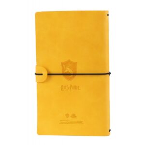 Harry Potter - Hufflepuff leather travel notebook 12x19.6cm (Yellow) - Image 2
