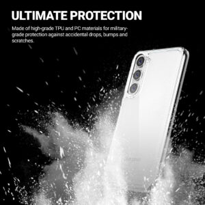 Crong Crystal Shield Cover - Protective dėklas skirtas Samsung Galaxy S23+ Clear - Image 2