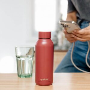 Quokka Solid - Stainless Steel Thermal Bottle 510 ml (Firebrick Red) - Image 5