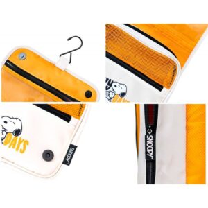Snoopy - Travel Toiletry Bag with Hanging Hook - Image 3