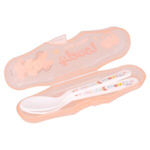 Minnie Mouse - 2 feeding spoon + case (Indigo dreams) - Image 2